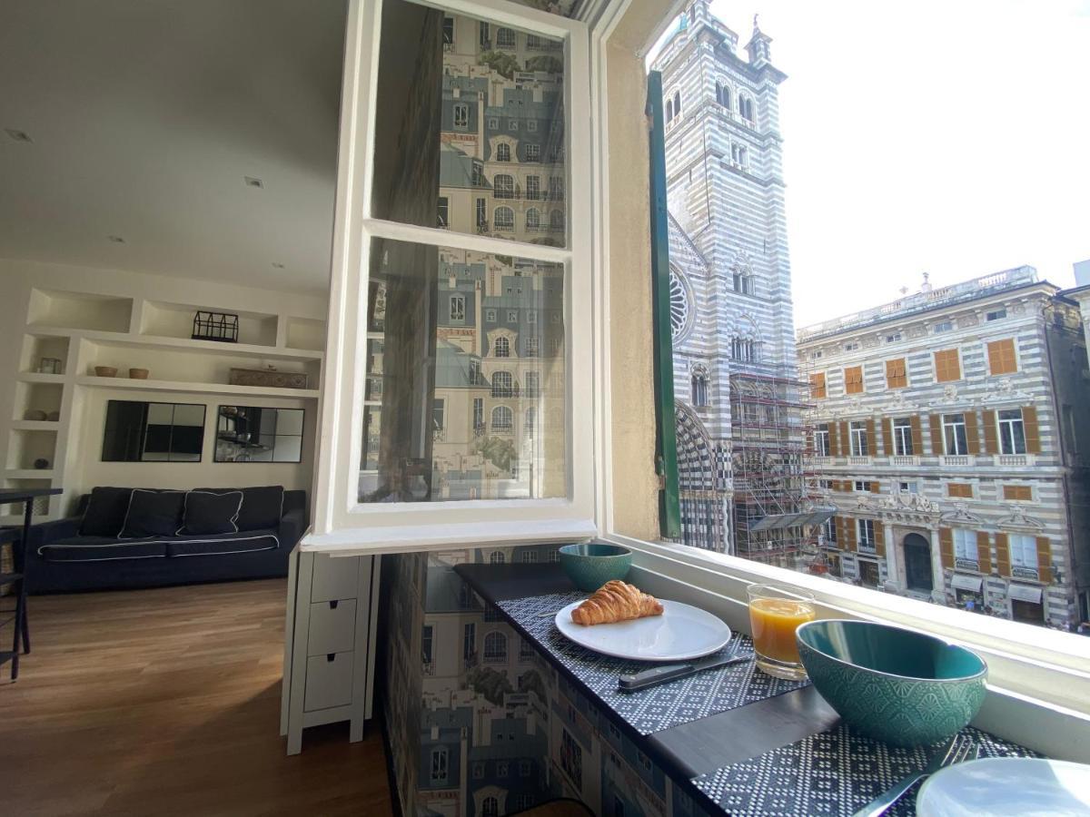 New Apartament In Front Of Genoa Cathedral Extérieur photo